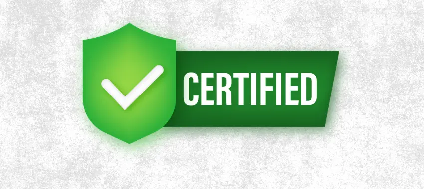 How ISO certificate verify?