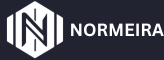 Normeira logo in white color